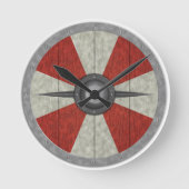 Viking Circle Shield Ronde Klok (Voorkant)