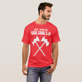 Viking citaat vriend t-shirt (Voorkant volledig)