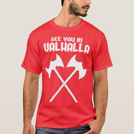 Viking citaat vriend t-shirt (Voorkant)