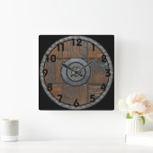 Viking Clock Vierkante Klok (Huis)