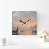 Viking Clock Vierkante Klok (Huis)