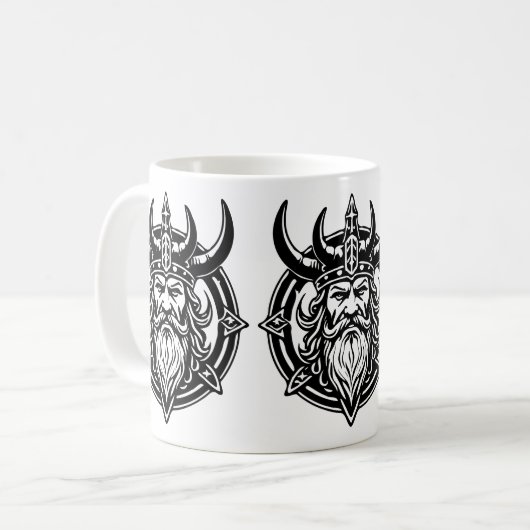 Viking Coffee Mok (Voorkant links)