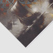 Viking Compass Navigatie Decoupage Tissuepapier (Detail)