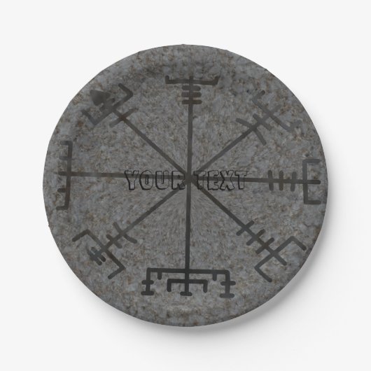 Viking Compass Paper-Bord Papieren Bordje (Voorkant)