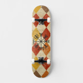 Viking Compass Skateboard. Persoonlijk Skateboard (Voorkant)