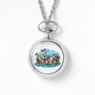 Viking Corgis Horloge