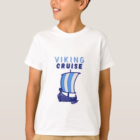 Viking cruise vacation t-shirt (Voorkant)