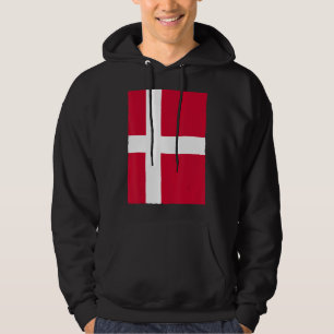 Viking Deense Nationale Vlag Denemarken Hoodie