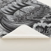 Viking design sherpa deken (3/4)