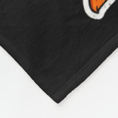 Viking Duck Funny Warrior Design  Fleece Deken (Hoek)