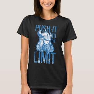 Viking duwen het tot het uiterste Odin Valhalla tr T-shirt