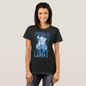 Viking duwen het tot het uiterste Odin Valhalla tr T-shirt (Voorkant volledig)