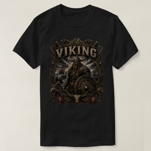 Viking Elite Warrior T-shirt (Design voorkant)