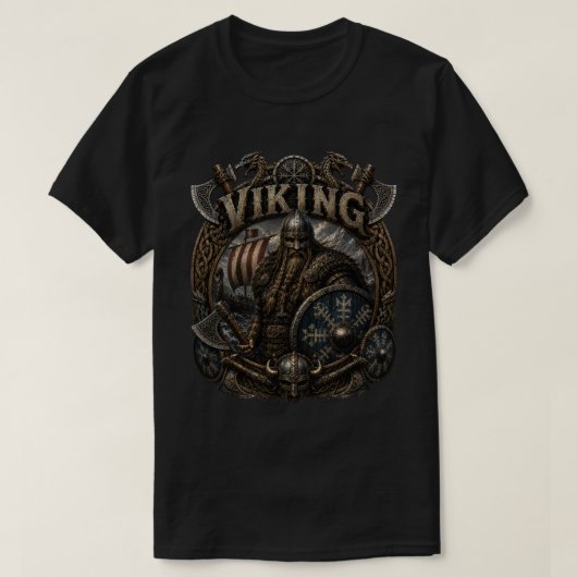 Viking Elite Warrior T-shirt (Design voorkant)