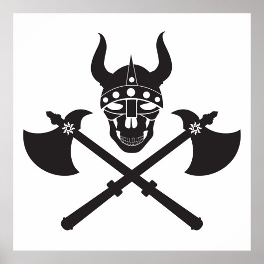 Viking emblem poster (Voorkant)