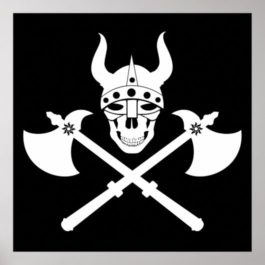 Viking emblem poster (Voorkant)