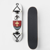 Viking era Nordic style Fantasy Art Skateboard (Voorkant)