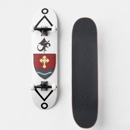 Viking era Nordic style Fantasy Art Skateboard (Voorkant)