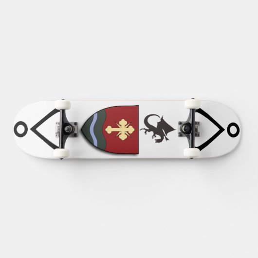 Viking era Nordic style Fantasy Art Skateboard (Horizontaal)