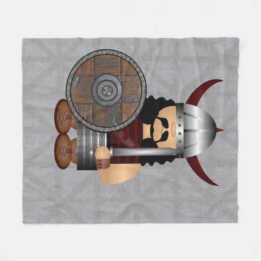 Viking Fleece Blanket (Voorkant (Horizontaal))