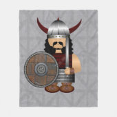 Viking Fleece Blanket Deken (Voorkant)