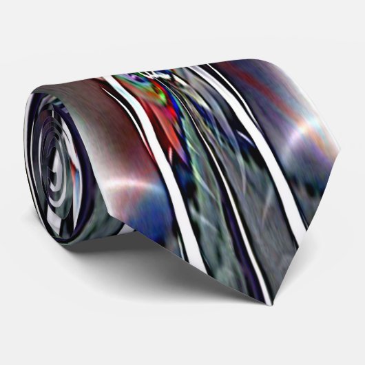 Viking Fractal Art Stropdas (Opgerold)