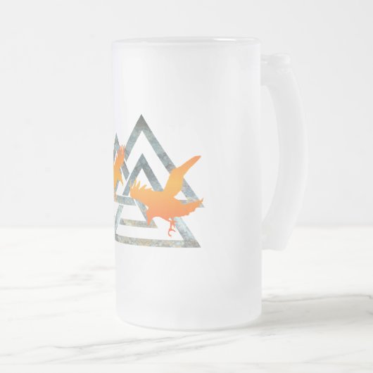 Viking Frosted Mok (Voorkant rechts)