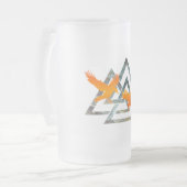 Viking Frosted Mok (Voorkant links)