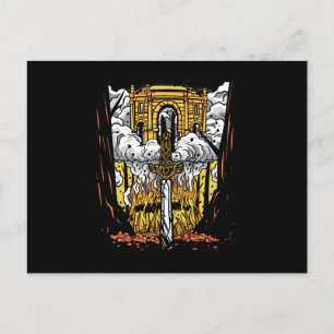 Viking Funeral Briefkaart