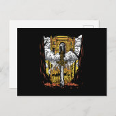 Viking Funeral Briefkaart (Voorkant / Achterkant)