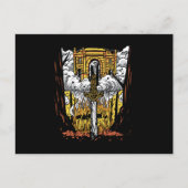 Viking Funeral Briefkaart (Voorkant)