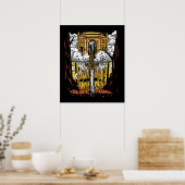 Viking Funeral Poster (Keuken)