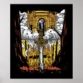 Viking Funeral Poster (Voorkant)