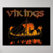 Viking Funeral Poster (Voorkant)
