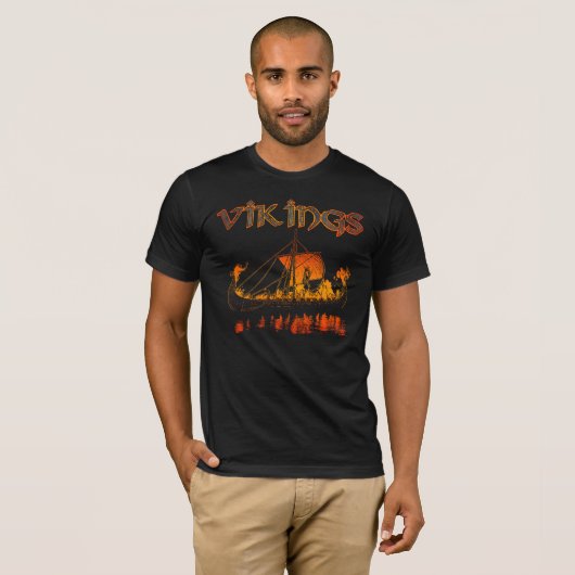 Viking Funeral Shirt (Voorkant volledig)