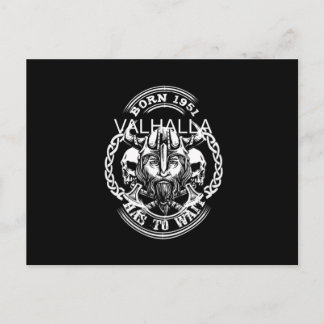 Viking Geboortejaar 51 "Valhalla moet wachten" Briefkaart