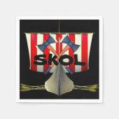 Viking Geïnspireerd Papieren Party servetten (Voorkant)