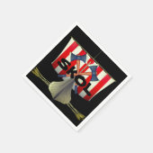 Viking Geïnspireerd Papieren Party servetten (Hoek)