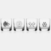 Viking gepersonaliseerd whisky glas (Voorkant)