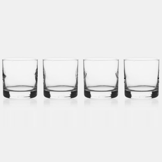 Viking gepersonaliseerd whisky glas (Links)