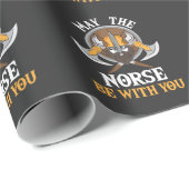 Viking Gift - Moge de genen bij je zijn Cadeaupapier (Rol Hoek)