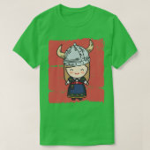 Viking Girl T-shirt (Design voorkant)