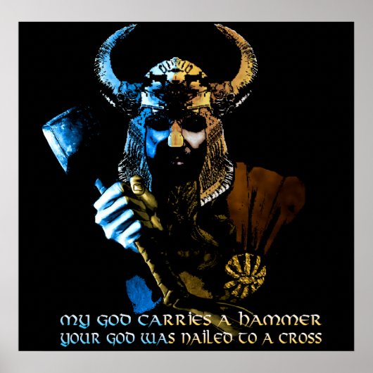 Viking God Poster (Voorkant)
