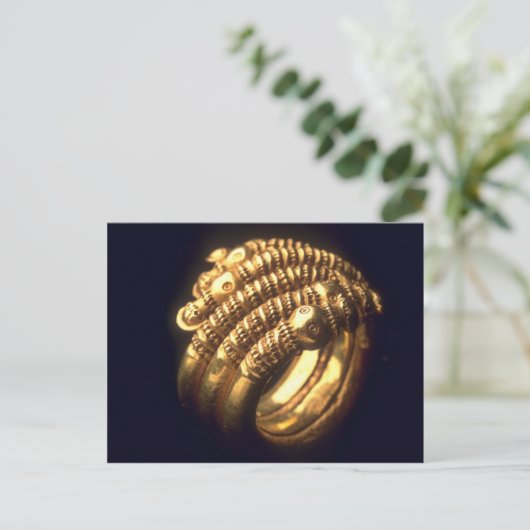 Viking Gold ring Briefkaart (Staand voorkant)