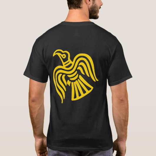 Viking Golden Raven Shirt (Achterkant)
