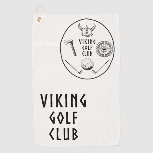 Viking Golf Club Golfhanddoek (Voorkant)