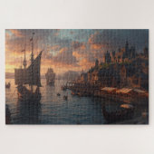 Viking-haven legpuzzel (Horizontaal)
