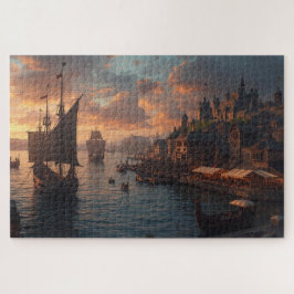 Viking-haven legpuzzel
