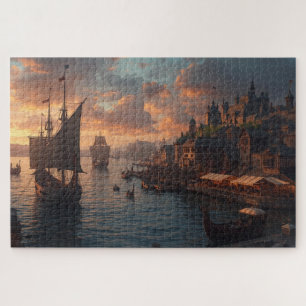 Viking-haven legpuzzel