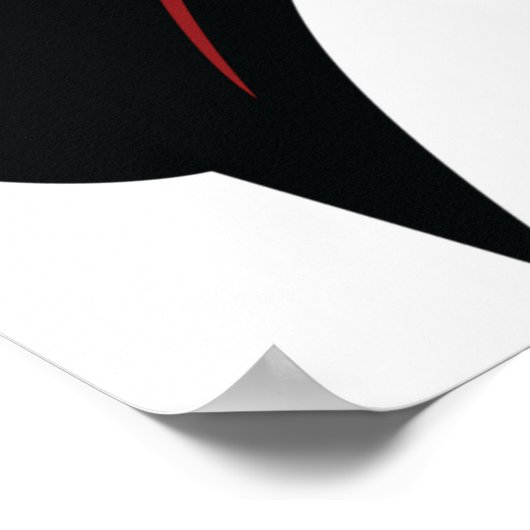 Viking Head Poster (Hoek)